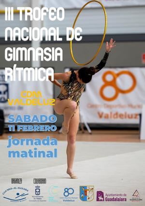 El III Trofeo Nacional de Gimnasia Rítmica Yebes-Valdeluz reúne a 25 clubes de Castilla-La Mancha, Madrid y Canarias