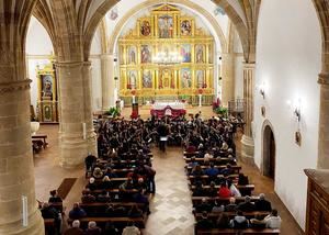 El Concierto de Navidad de la Banda de M&#250;sica de Yebra volvi&#243; a llenar la iglesia de San Andr&#233;s 
