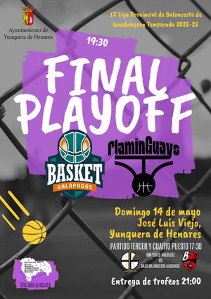 Yunquera acoge este domingo la final de la IX Liga Provincial de Baloncesto de Guadalajara