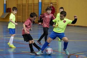 Yunquera de Henares acogió una jornada de la Liga Futuros Campeones de futbol sala