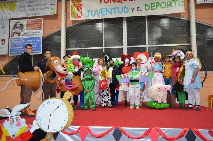 El Desfile de Carnaval convirtió a Yunquera de Henares en el País de las Maravillas