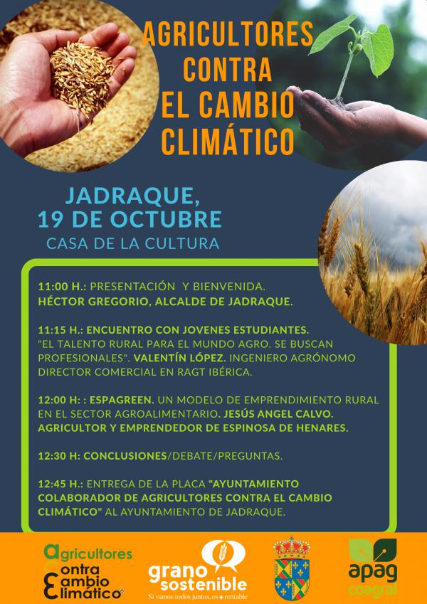Yunquera de Henares se une a la iniciativa “Agricultores contra el cambio climático"