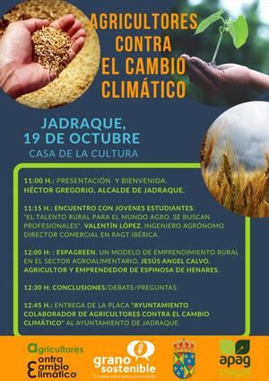 Yunquera de Henares se une a la iniciativa Agricultores contra el cambio climático"