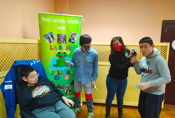 El Proyecto Intégrate de alivio familiar vivió una nueva edición durante las vacaciones de Navidad en Yunquera de Henares