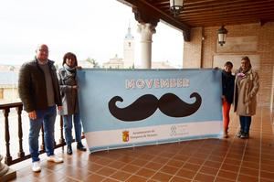 Yunquera de Henares celebrará Movember con una gran pancarta en el Edificio Municipal de Usos Múltiples
