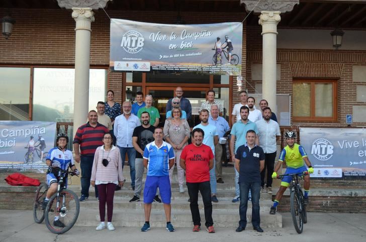 ‘Campiña MTB Zona’ ofrece más de 400 kilómetros de rutas por 27 pueblos de la comarca