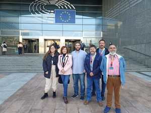 El alcalde de Zarzuela de Jadraque, Miguel Ángel Moreno Casas, lleva a Bruselas la realidad de Guadalajara