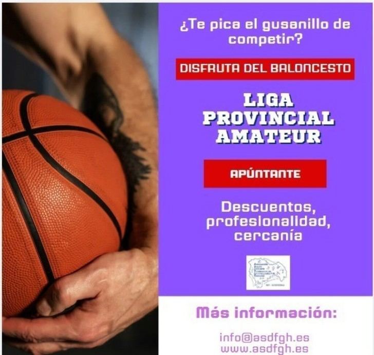 Inscripciones abiertas para la XII Liga Provincial de Baloncesto Masculino
