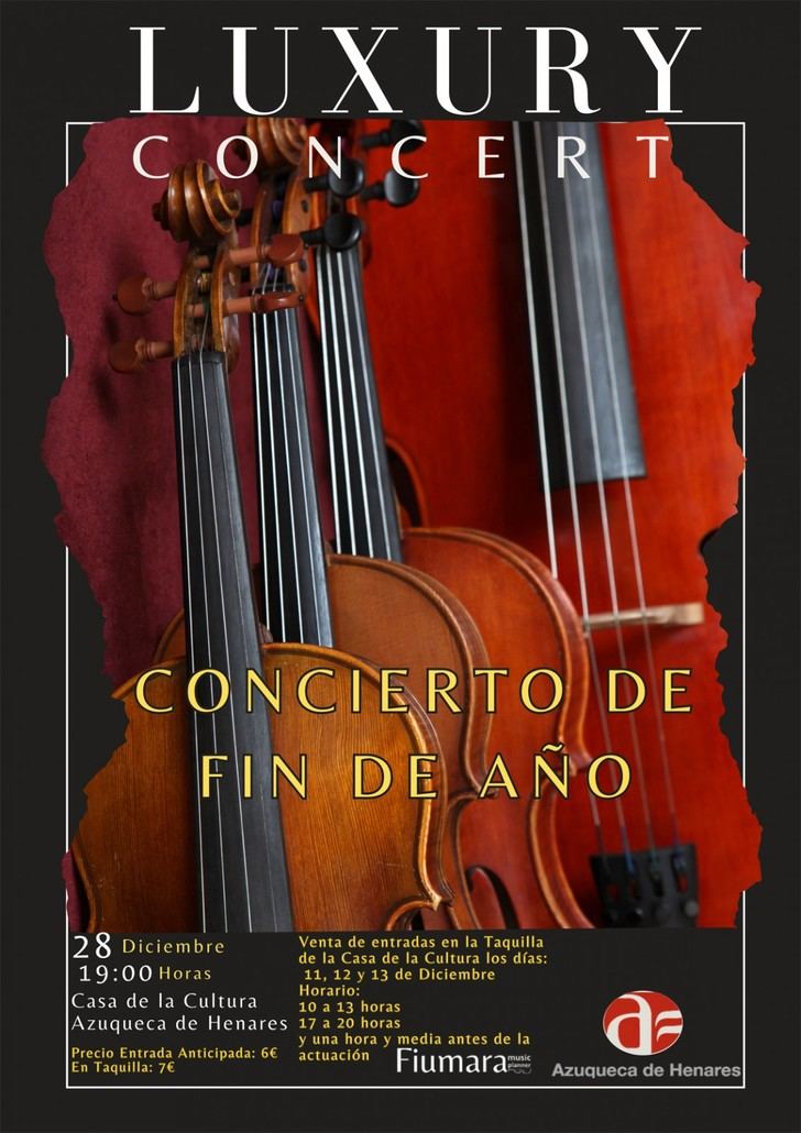 Concierto benéfico y 