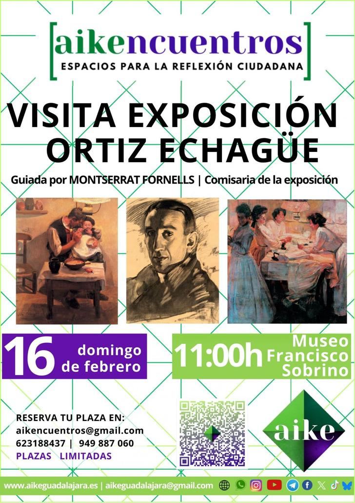 Visita guiada a la Exposición de Ortiz Echangüe con AIKE