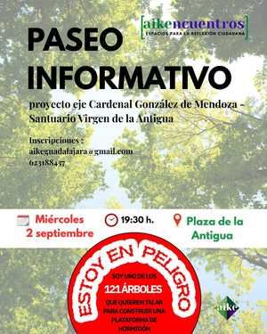 Vuelven los AIKENCUENTROS con un paseo informativo sobre el proyecto de la Antigua