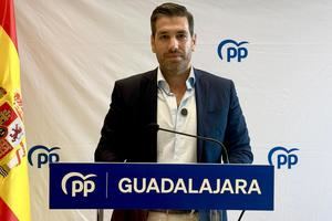 El PP exige al sanchista Alberto Rojo que diga si está con Guadalajara y con España en la defensa de Ceuta o está con Pedro Sánchez