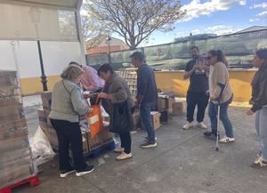 Alovera entregó más de 10.000 litros de agua a los vecinos y recuperó el suministro en el mismo día