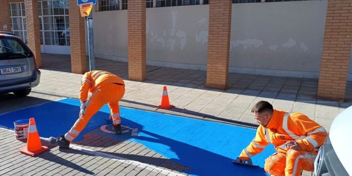 Alovera actualiza 150 plazas para personas con movilidad reducida