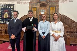 La alcaldesa de Guadalajara asiste a la apertura oficial del curso académico 2026-2027 de la Universidad de Alcalá