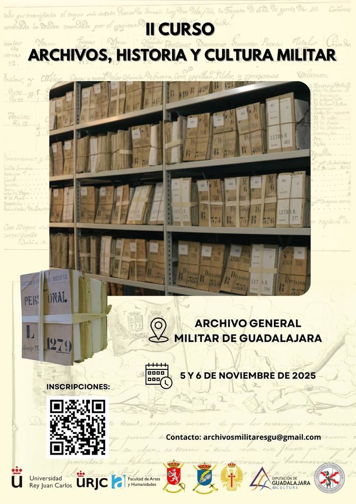 El Archivo General Militar de Guadalajara acoge un curso sobre archivos, historia y y cultura militar