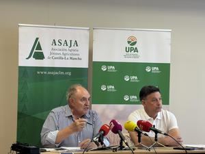 ASAJA y UPA Castilla-La Mancha reclaman una posición unánime de las Cortes frente a los recortes previstos en la planificación hidrológica