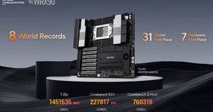 ASUS establece nuevos récords de rendimiento con su placa Pro WS WRX90E-SAGE SE
