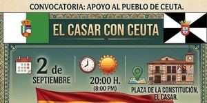 El Casar organiza un acto de apoyo a Ceuta el 2 de septiembre