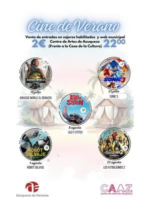 La agenda del fin de semana de Azuqueca incluye nuevos pases de Cine de verano y de Titiriqueca
