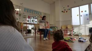 Gran demanda en el servicio de bebeteca por los vecinos en Alovera