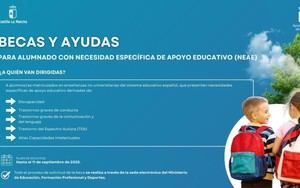 Convocatoria abierta para Becas y Ayudas NEAE 2025