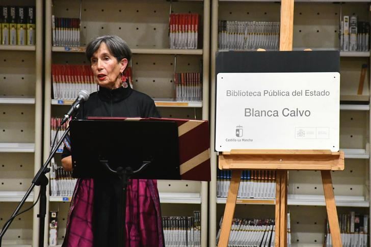 La Biblioteca Pública de Guadalajara pasará a llamarse Blanca Calvo