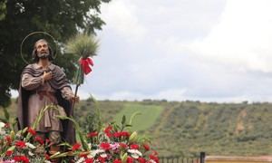 Cabanillas del Campo celebra un San Isidro con abundante agua en los campos