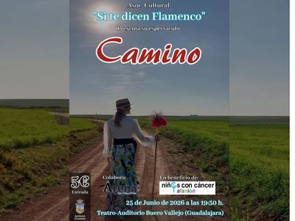 El arte Flamenco se vuelve solidario con el espectáculo Camino en Guadalajara