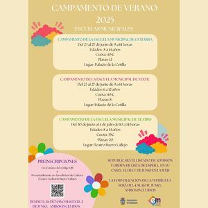 Abierto el plazo de preinscripción para los campamentos de verano de las Escuelas Municipales de Guadalajara