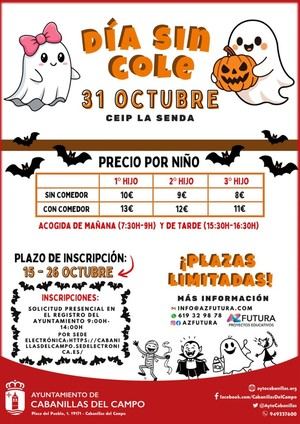 Campamento urbano en Cabanillas para el día no lectivo del 31 de octubre