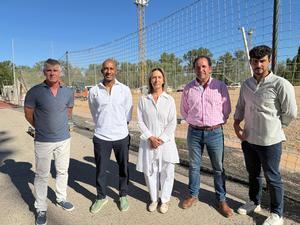Los campos anexos al Pedro Escartín volverán a acoger a clubes y deportistas en septiembre totalmente renovados