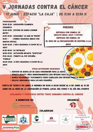 La Caja acoge este sábado las V Jornadas contra el Cáncer en Azuqueca