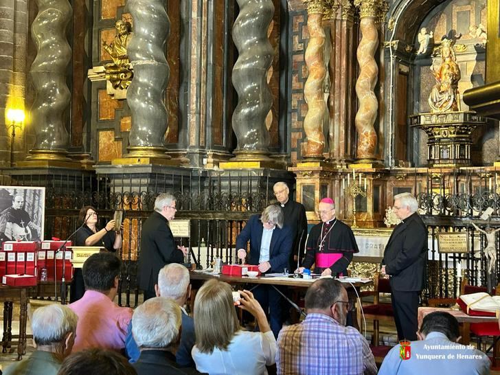 Yunquera de Henares presente en la clausura de la fase diocesana del proceso de canonización de D. Eustaquio Nieto y 45 compañeros mártires