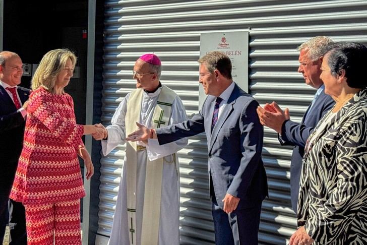 Cáritas inaugura el Centro de Acogida Belén para apoyar a familias vulnerables