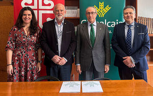 Globalcaja y Cáritas Diocesana se unen para combatir la exclusión residencial de familias y personas vulnerables