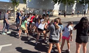 Más de 450 escolares de La Senda participaron en la Carrera Solidaria por la Donación de Sangre