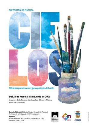 El Espacio MEDARDE del Mercado de Abastos acoge la exposición 'Cielos', con obras de alumnos de las Escuelas Municipales