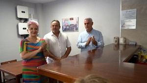 Inauguran nuevo centro social y biblioteca en Casas de San Galindo