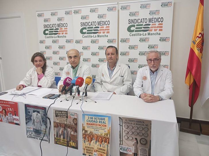 El sindicato médico de Castilla-La Mancha secunda la huelga nacional y pide la carrera profesional