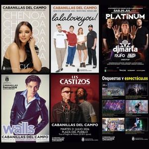 Conciertos destacados de Cabanillas 2026: Chenoa y más artistas en el cartel