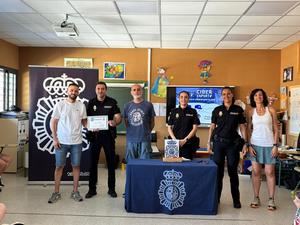 La Policía Nacional hace entrega de los últimos carnés de Ciberexpert@ de este curso en la provincia de Guadalajara