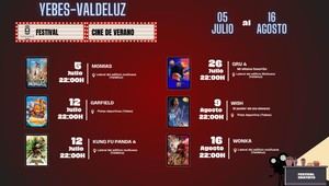 Cine de Verano 2025: películas gratuitas en Yebes y Valdeluz para toda la familia