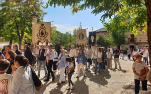 Medio millar de participantes acudieron al Encuentro de cofradías en Cifuentes