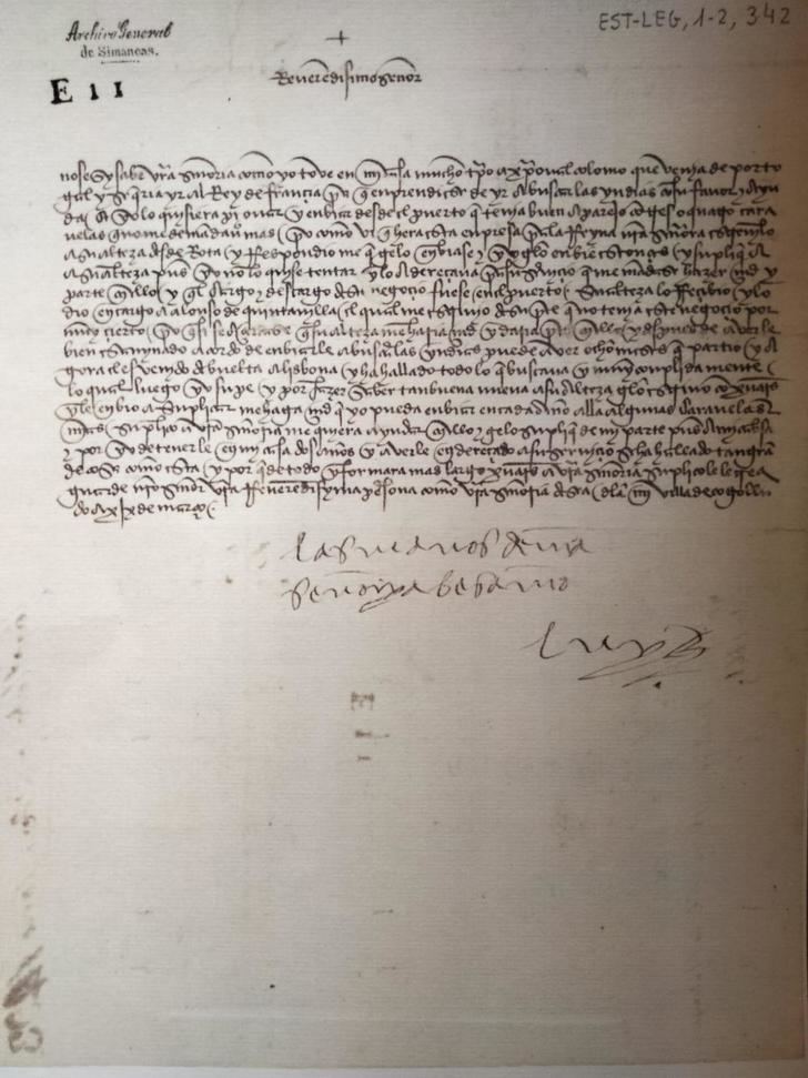 532 años desde que se escribió en Cogolludo uno de los primeros documentos que prueban el éxito de Colón