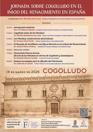 Cogolludo acoge una jornada académica sobre su papel en el inicio del Renacimiento en España