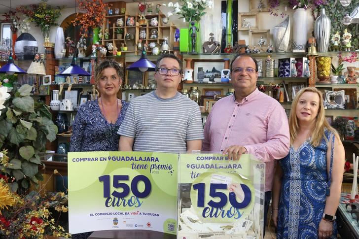 La campaña de comercio local de primavera reparte más de 12.000 euros en premios en Guadalajara