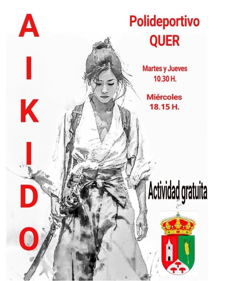 Inician clases gratuitas de Aikido en el Polideportivo de Quer
