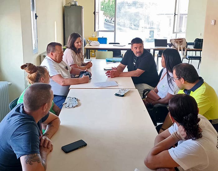 Inicia el empleo para las primeras 11 personas contratadas en Marchamalo