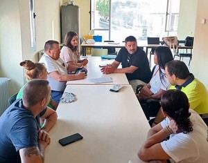 Inicia el empleo para las primeras 11 personas contratadas en Marchamalo